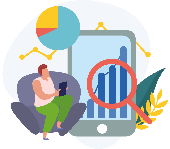 Illustration un site optimisé pour le référencement